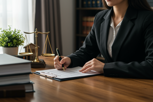 freepik__advogada-mulher-conferindo-contrato-imobilirio-sob__87466